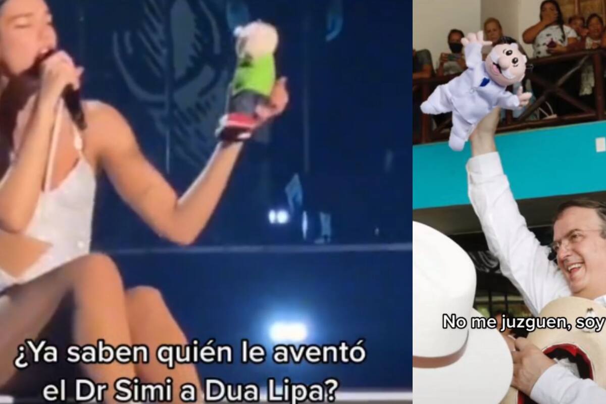 Ebrard dice haber aventado Dr. Simi a Dua Lipa