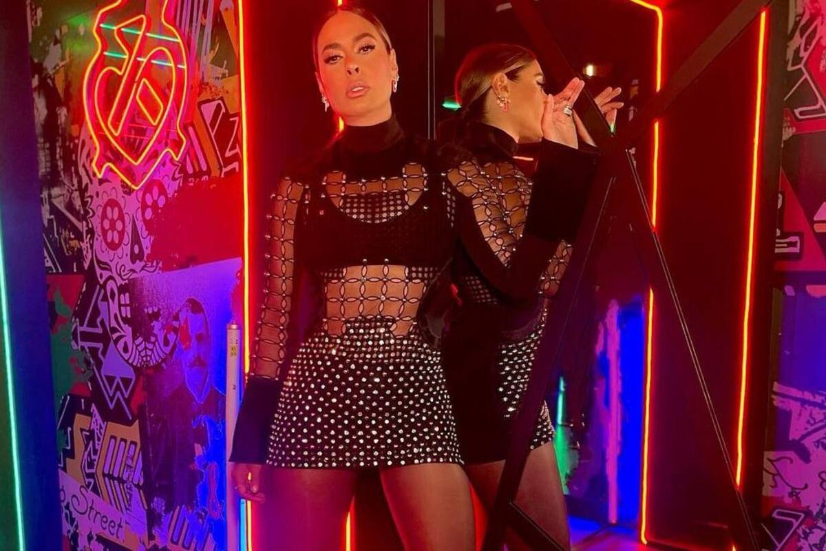 Galilea Montijo presume su "minicintura" y marcadas piernas con este 'outfit'