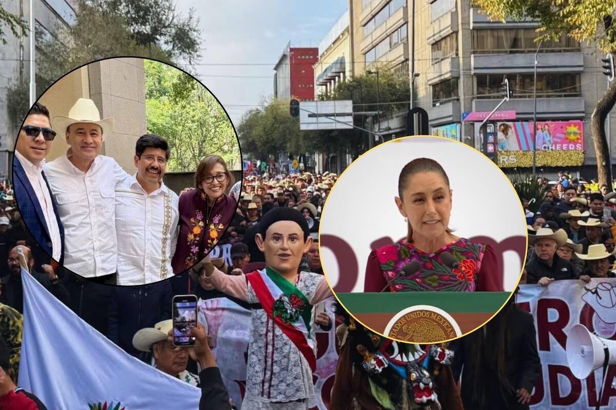 El gobernador de Sonora, Alfonso Durazo, acompañó a Claudia Sheinbaum en la celebración de su primer año de Gobierno y respalda su visión de un México “más justo, igualitario y próspero”