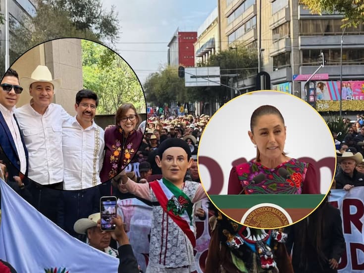 El gobernador de Sonora, Alfonso Durazo, acompañó a Claudia Sheinbaum en la celebración de su primer año de Gobierno y respalda su visión de un México “más justo, igualitario y próspero”