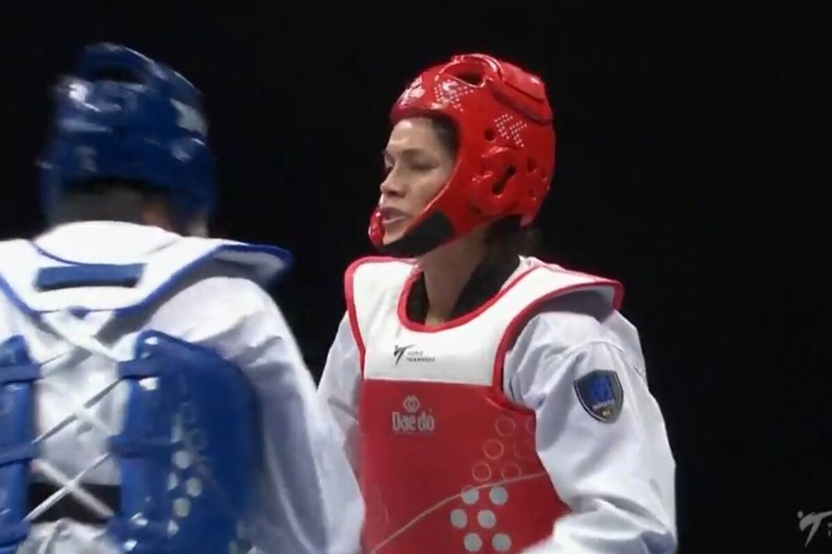 María Espinoza gana plata en Manchester