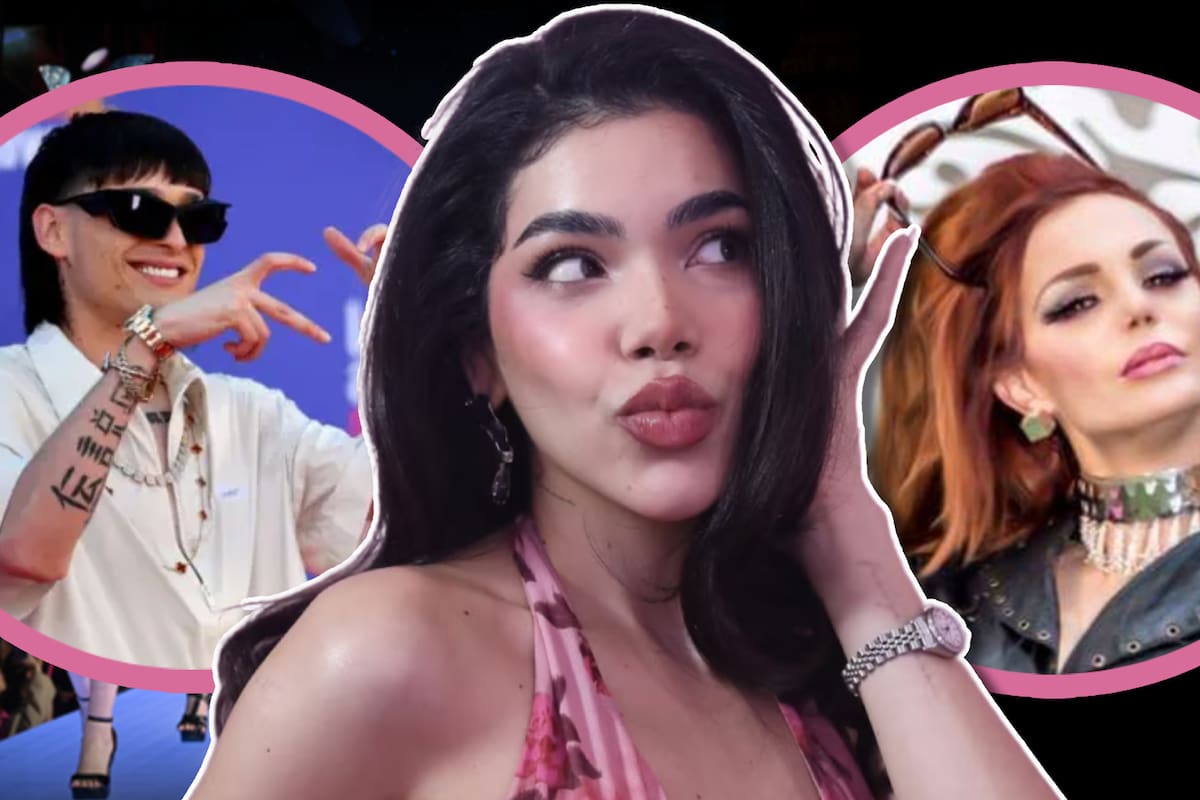 Kenia Os defiende a Peso Pluma de Carmen Campuzano tras criticar su participación en Fashion Week: “a la otra la invitamos”