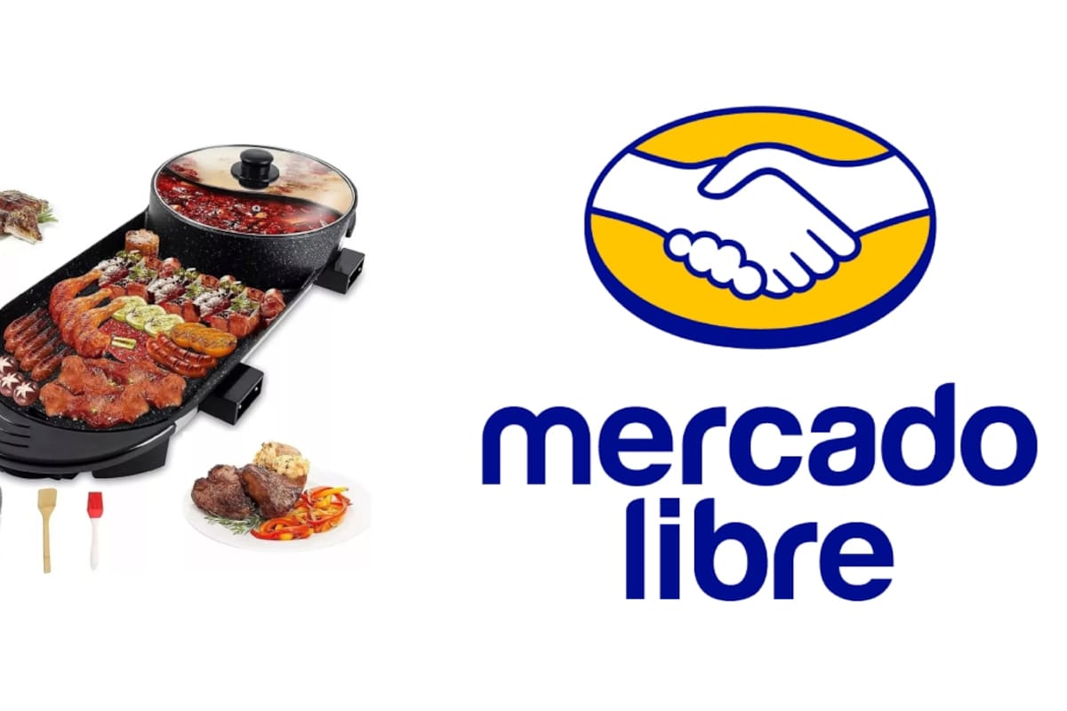 Mercado Libre lanza olla con plancha eléctrica 2 en 1 con 33% de descuento