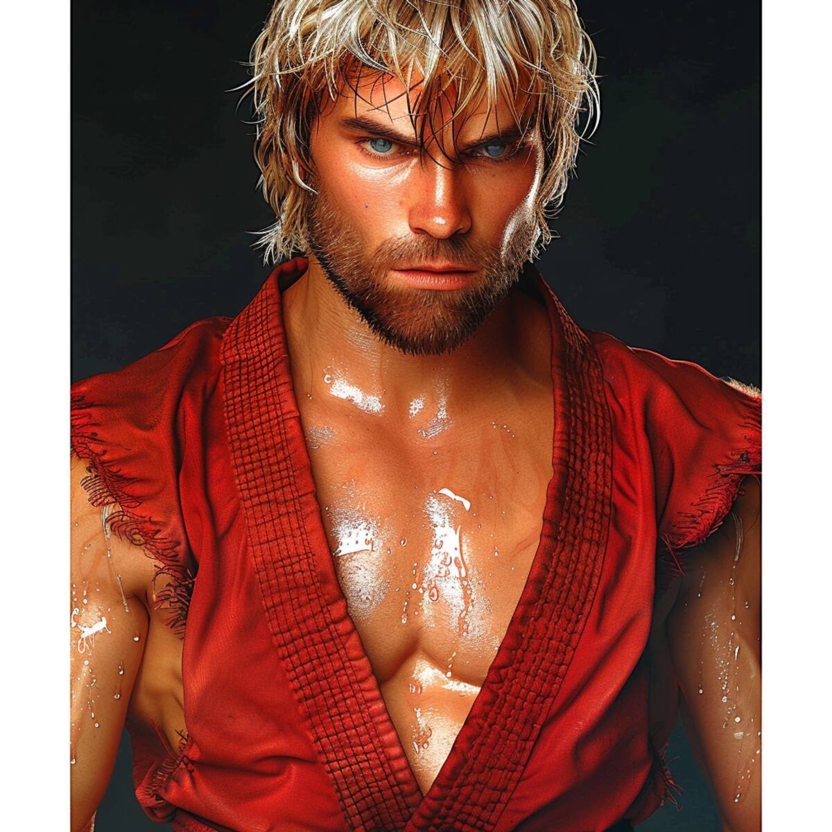 El legendario luchador Ken Masters cobra vida gracias a la inteligencia artificial de Midjourney