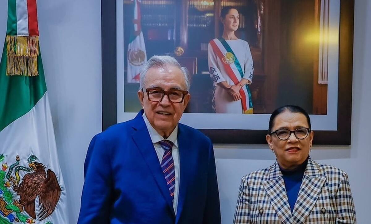 El gobernador Rubén Rocha Moya se reunió con la titular de Segob para hablar sobre la estrategia de seguridad en Sinaloa. | Especial
