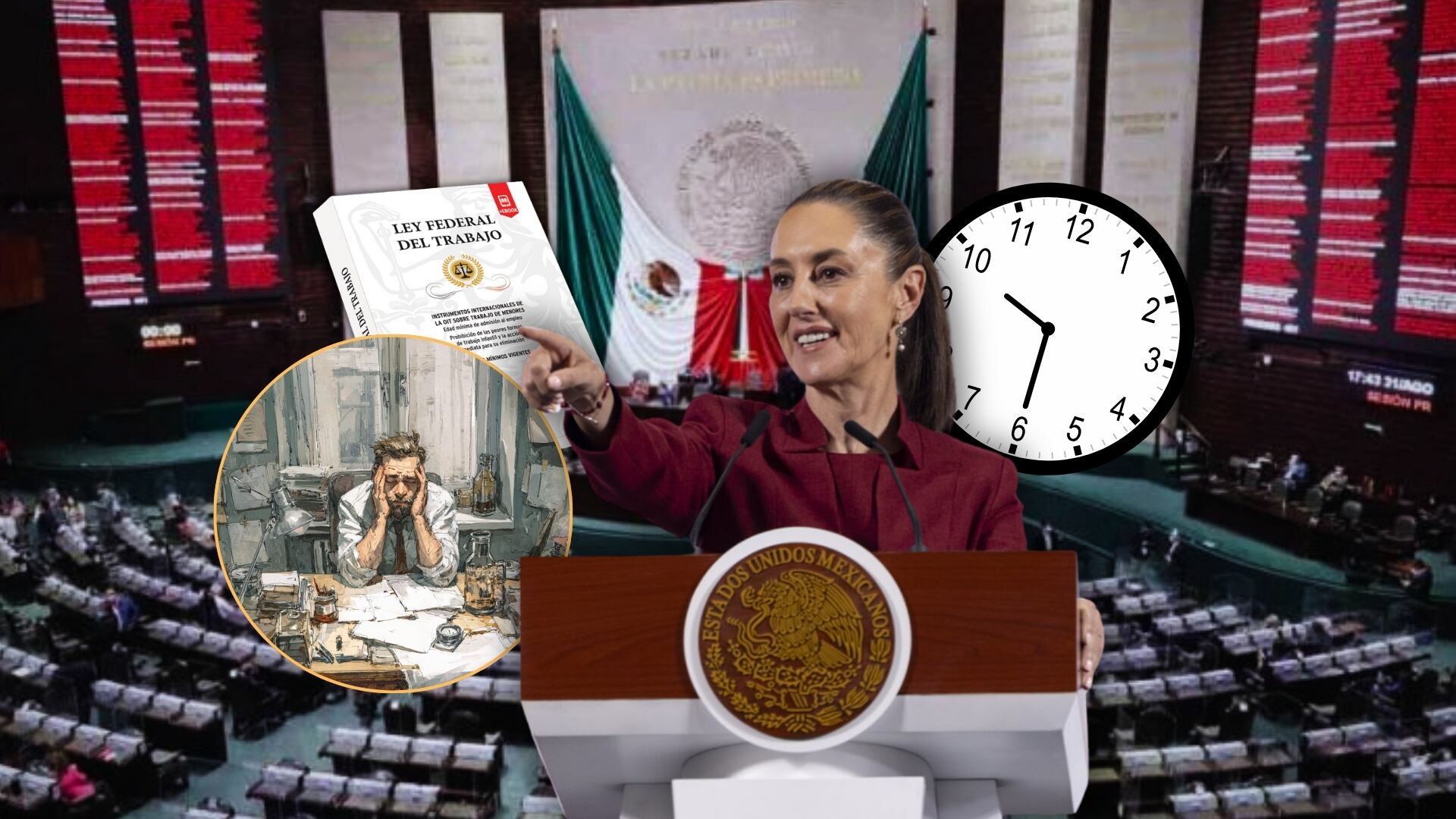 A nivel federal, Sheinbaum ha apoyado públicamente la transición a las 40 horas. Foto: Especial