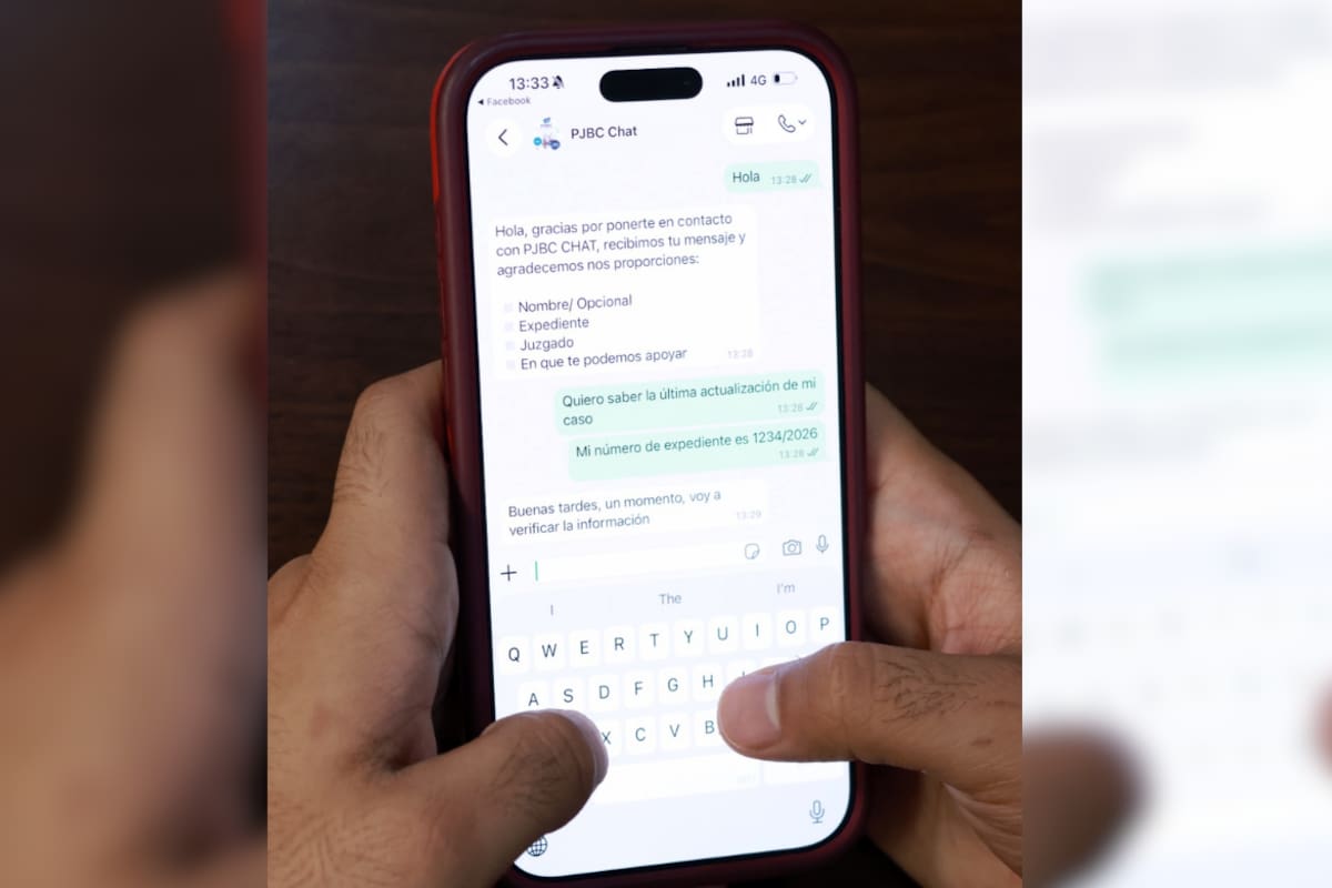 ¿Tienes un trámite o duda judicial? PJBC atiende por WhatsApp en Baja California