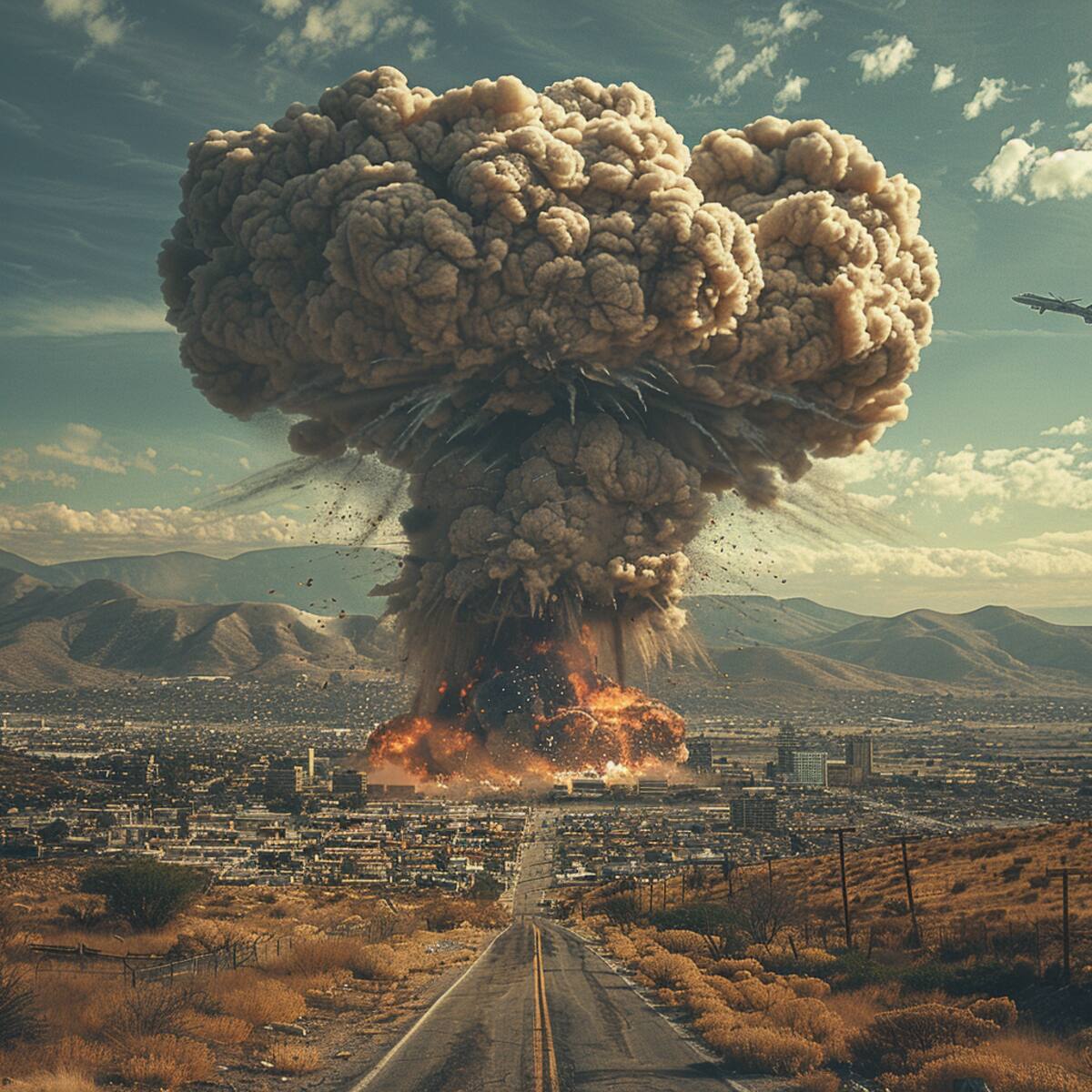 IA imagina qué pasaría con México si Rusia cumple la amenaza de lanzar bomba a los Estados Unidos.