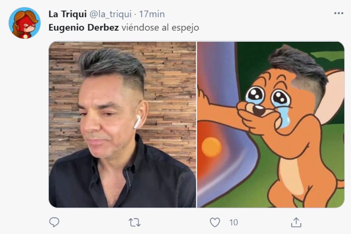 Tunden con memes a Eugenio Derbez por corte de pelo "juvenil"