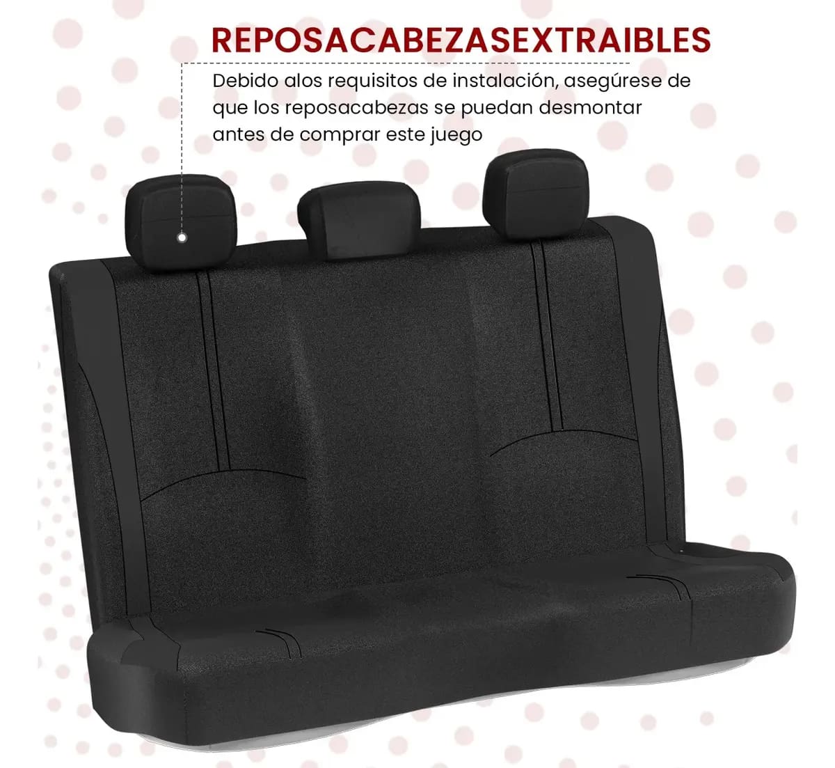 Juego de Fundas Universales para asiento de automóvil de 10 piezas | Mercado Libre