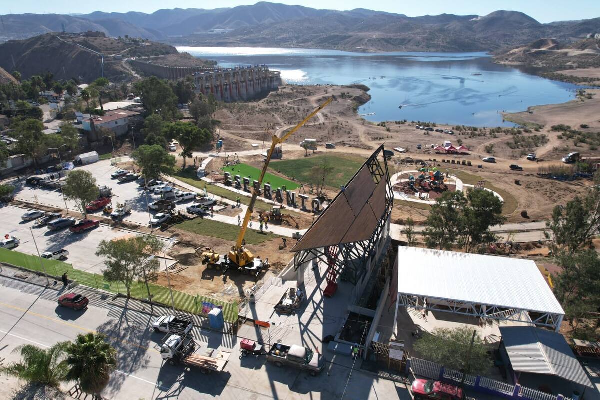 Avanza construcción de segunda etapa del parque Esperanto en Tijuana