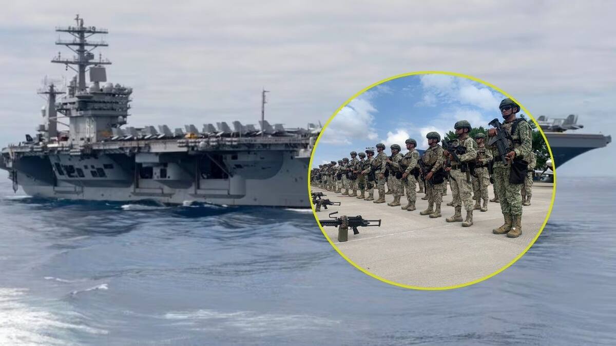 Militares mexicanos abordaron el portaaviones USS Nimitz de EEUU durante operación Southern Seas 2026 y autoridades aclaran que se trató de cooperación naval internacional sin implicaciones operativas dentro de México