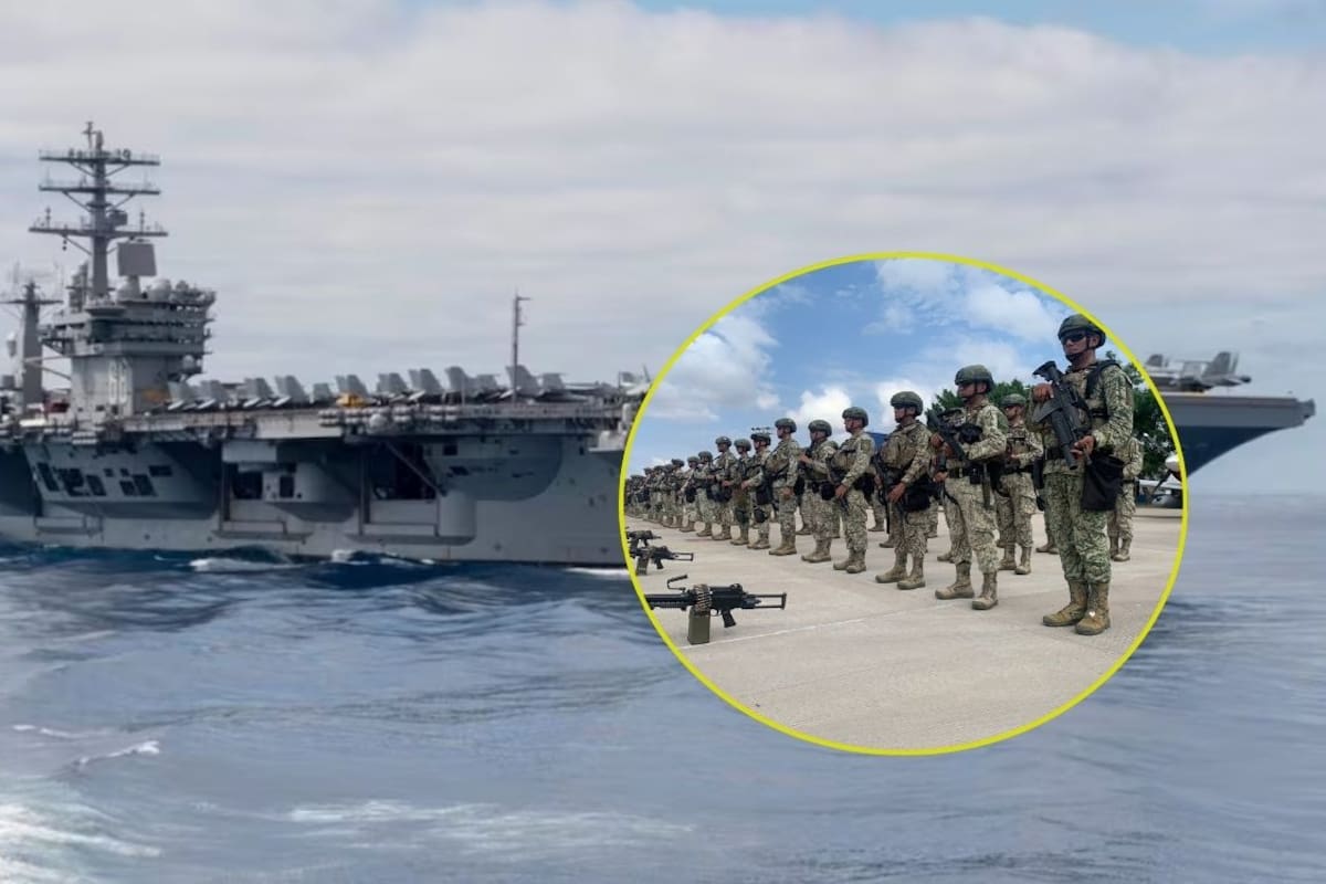 Militares mexicanos abordaron el portaaviones USS Nimitz de EEUU durante operación Southern Seas 2026 y autoridades aclaran que se trató de cooperación naval internacional sin implicaciones operativas dentro de México