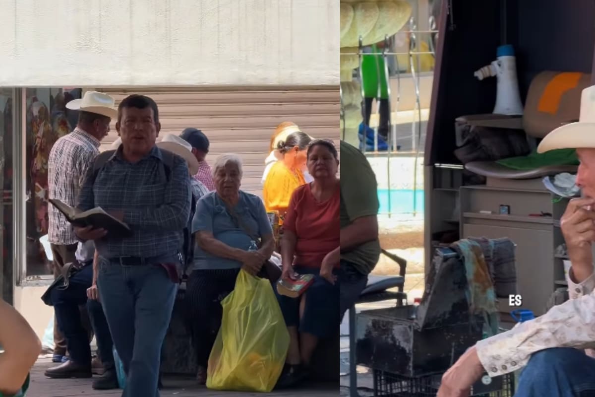 “Los viejitos del Centro de Hermosillo” Influencer comparte video que pone a reflexionar a miles de personas en redes
