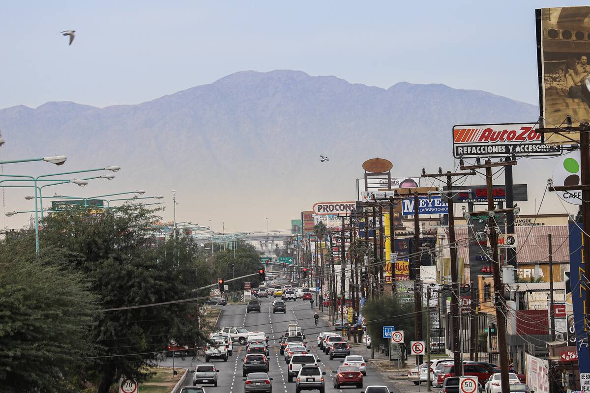 Suman cinco días de alertas de EU por contaminación en Mexicali