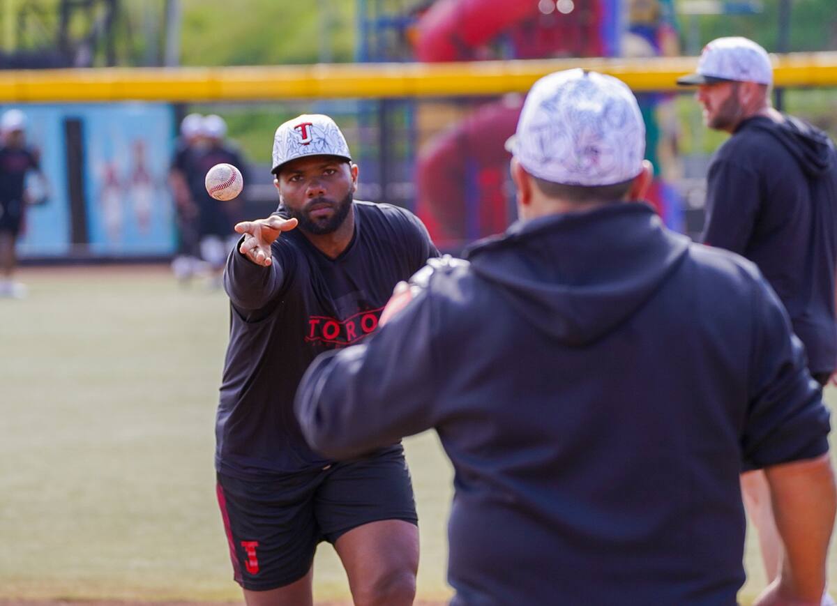 Una de las caras nuevas en el entrenamiento de los Toros de Tijuana fue Bobby Bradley