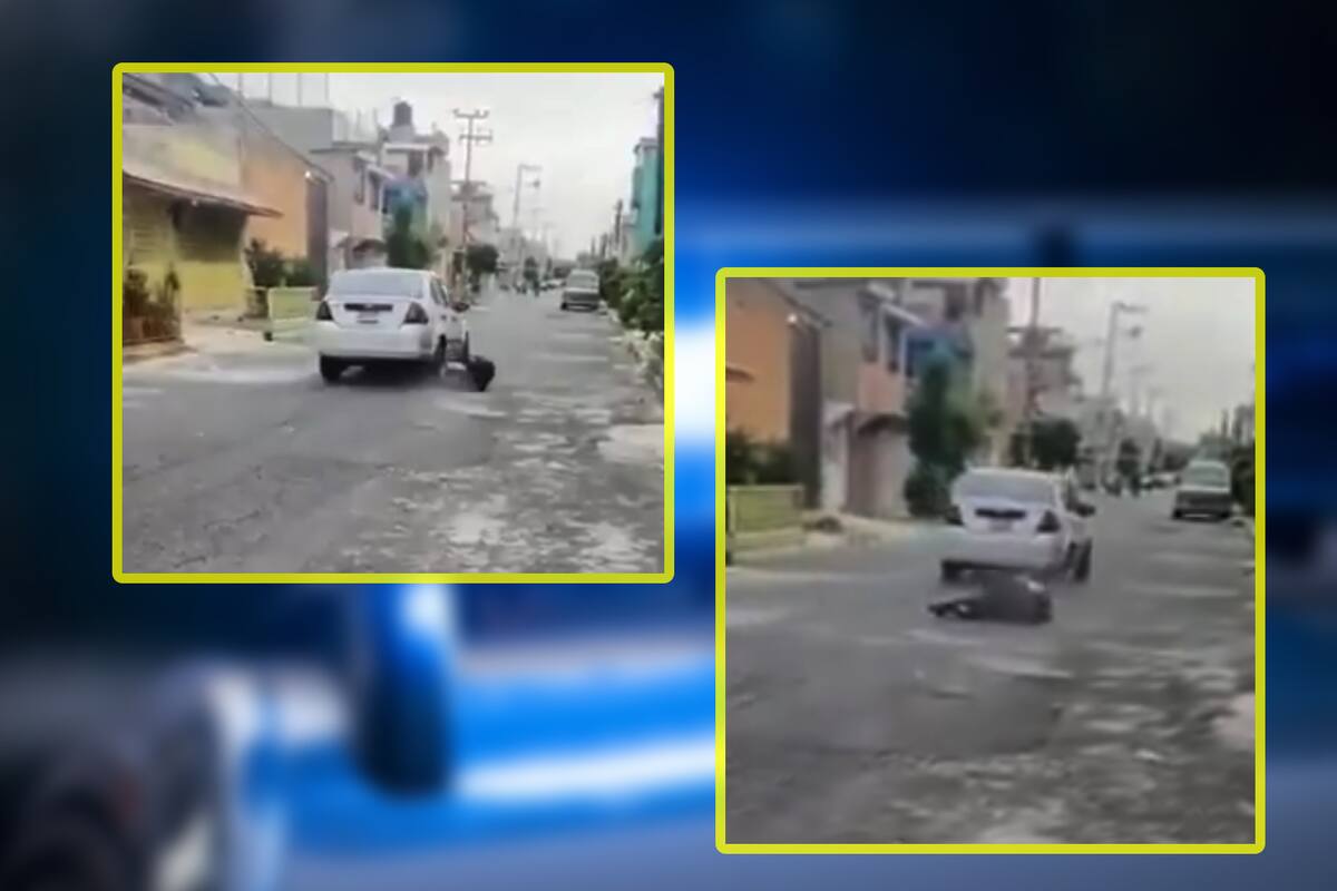 VIDEO: Momento en que mujer es brutalmente atropellada y arrastrada por un conductor que se da a la fuga