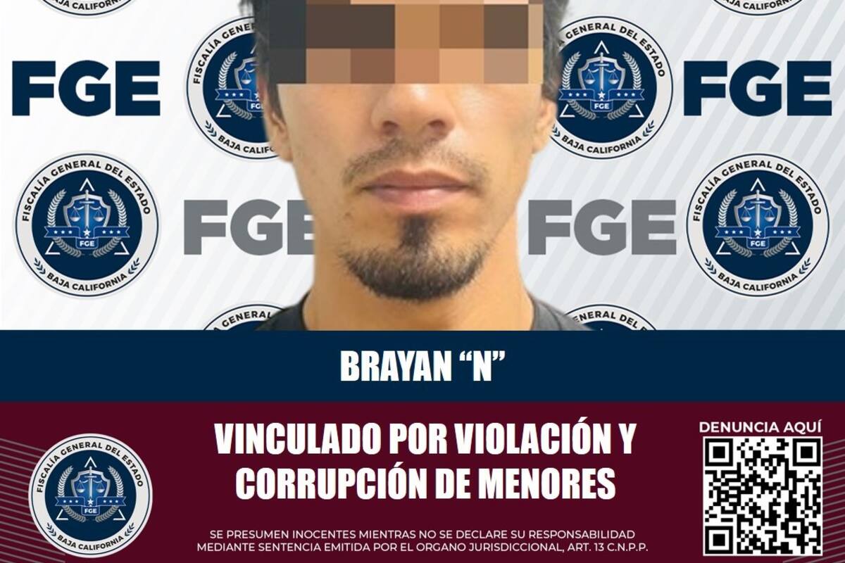 Cae tatuador acusado de violación y corrupción de menores en San Felipe