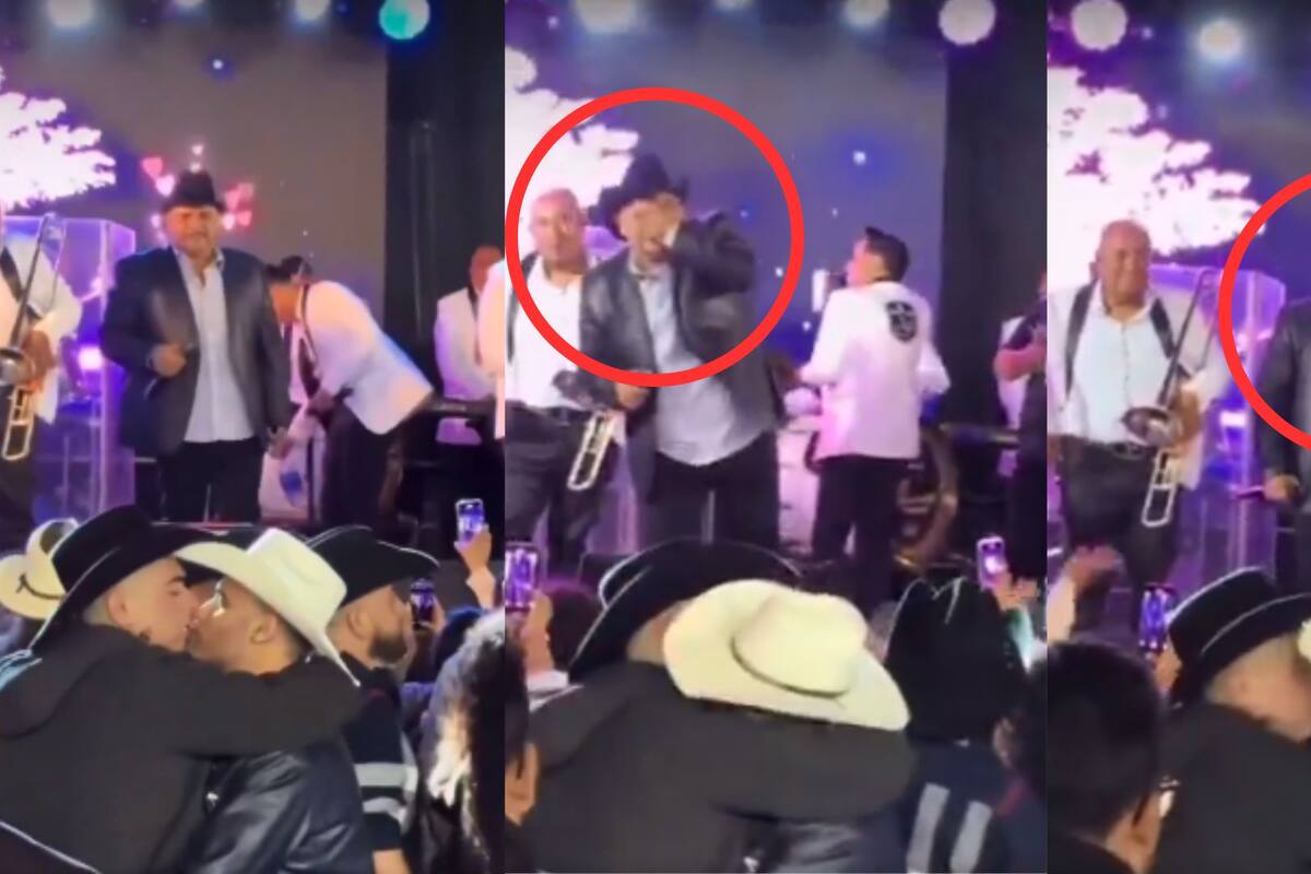 Señalan a Chuy Lizárraga por gesto de rechazo ante beso entre dos hombres; usuarios lo acusan de homofobia