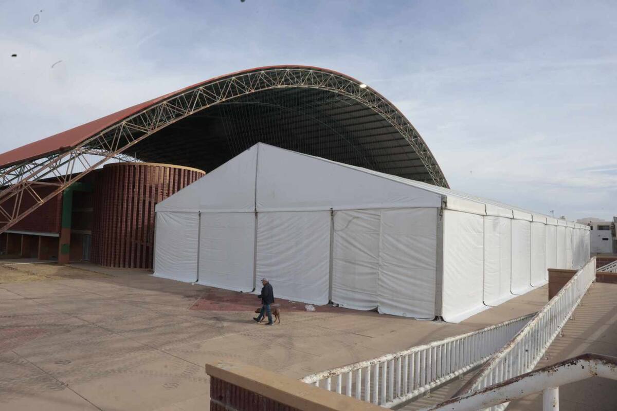 Centro Deportivo Ana Gabriela Guevara se prepara para recibir a migrantes ante posibles deportaciones masivas
