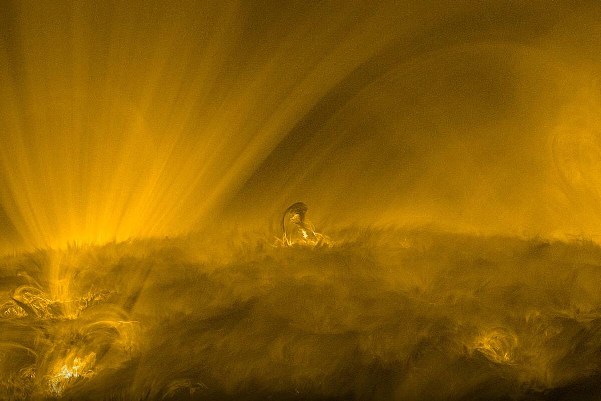 Misión europea Solar Orbiter revela la corona del Sol de cerca