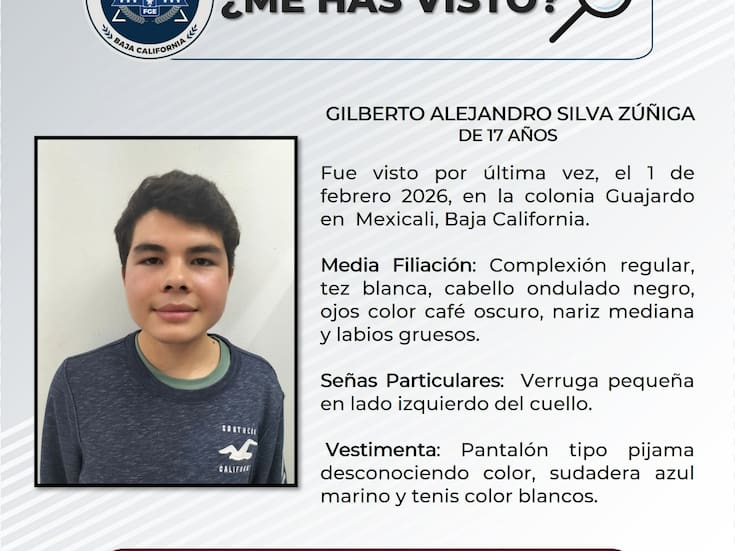 Desaparece adolescente de 17 años en la colonia Guajardo, Mexicali