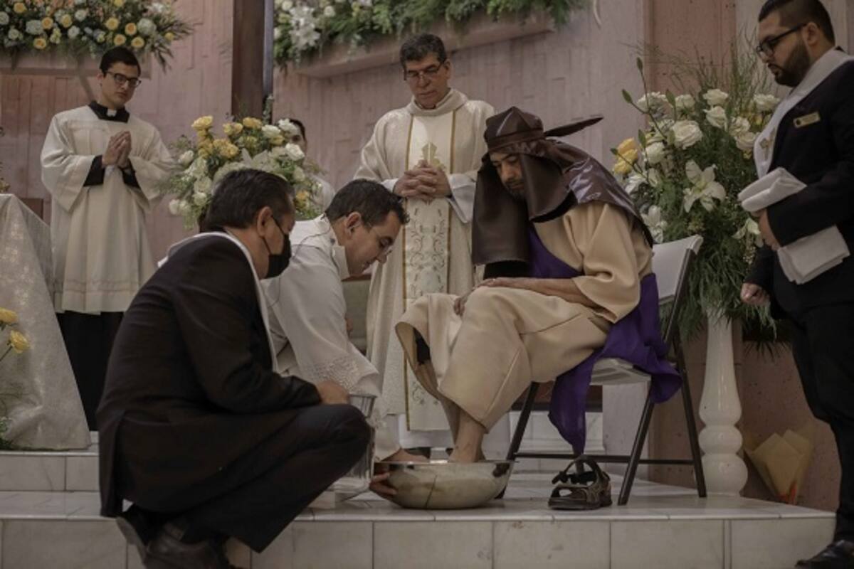 Celebran hoy lavatorio de pies en Catedral