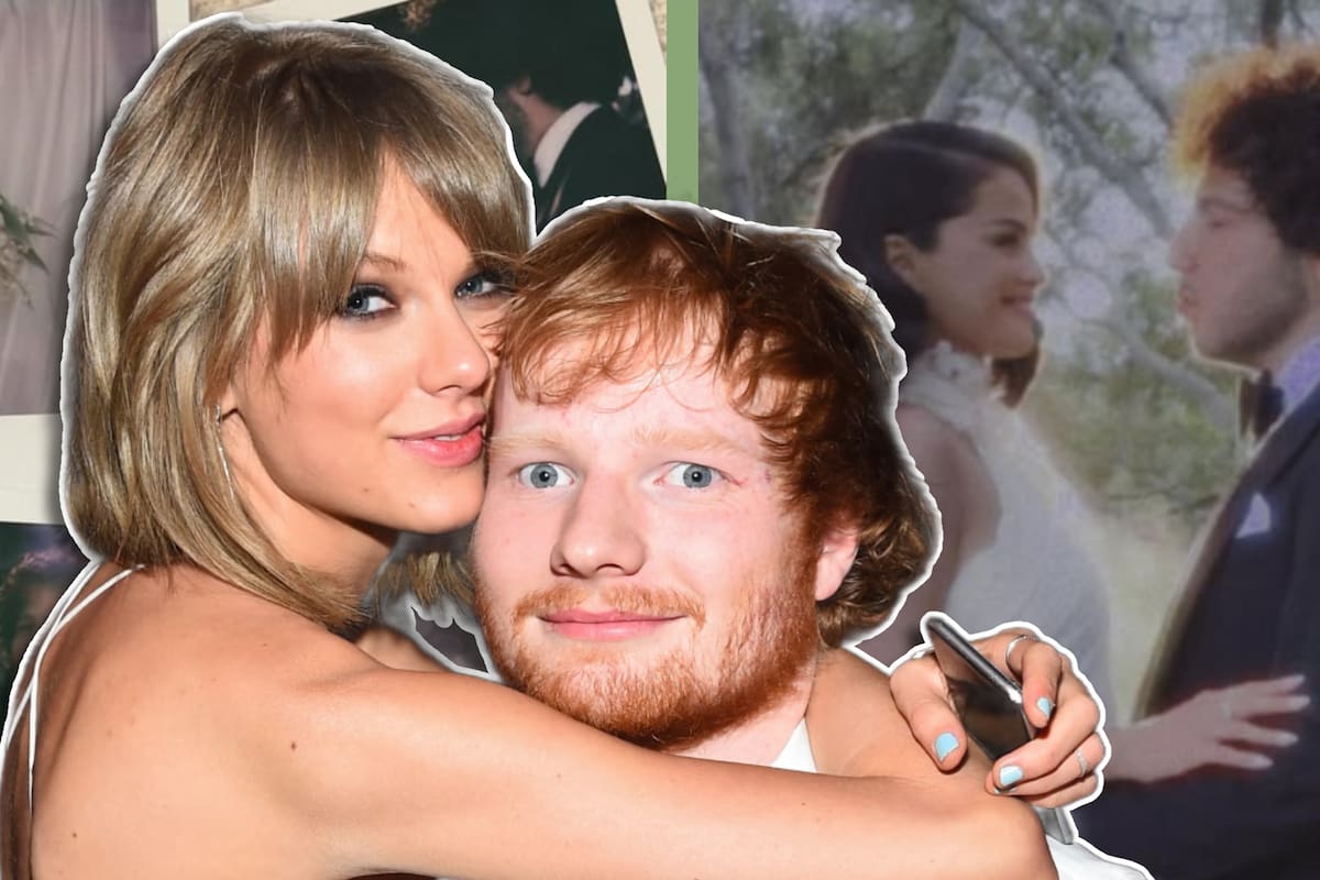 Taylor Swift y Ed Sheeran fueron los encargados de brindar discursos en la boda de Selena Gómez y Benny Blanco