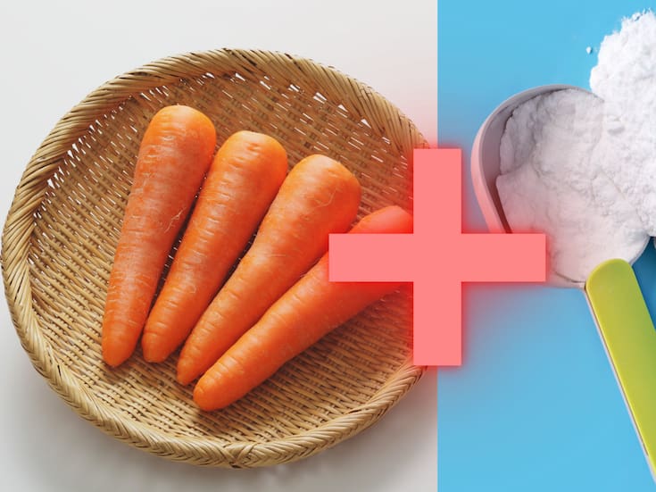 La mezcla de cáscara de zanahoria licuada con bicarbonato de sodio es un limpiador casero que aprovecha residuos orgánicos y ofrece una alternativa económica para la limpieza ligera del hogar