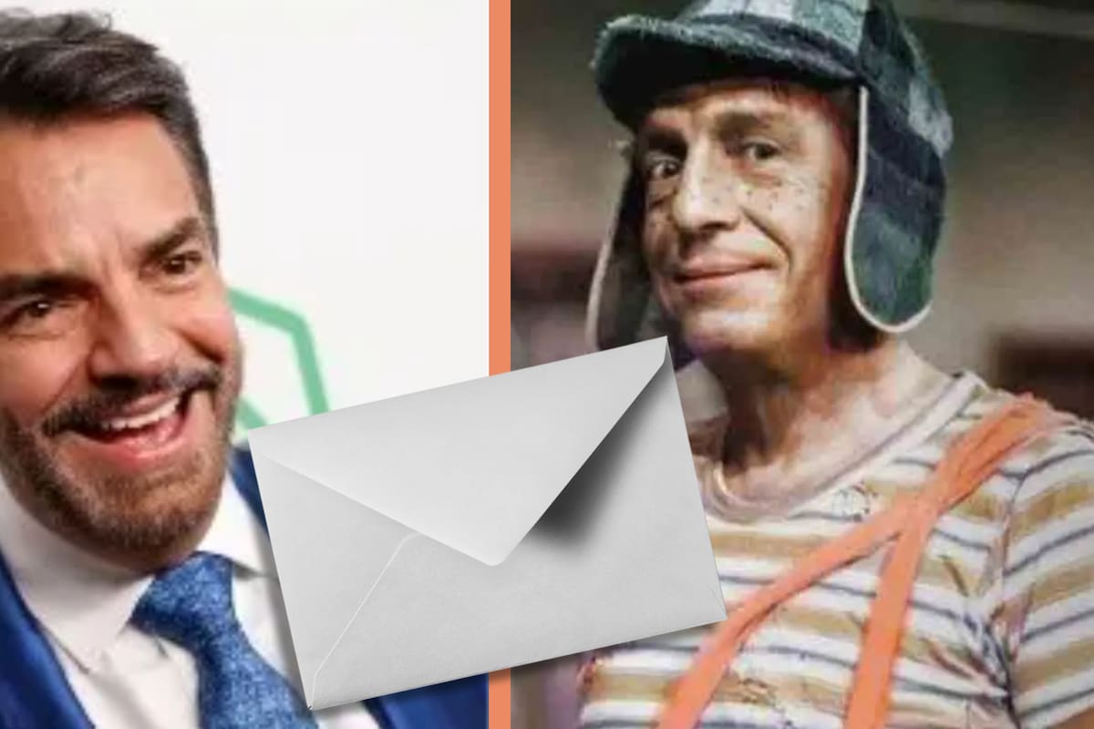 Todo lo que decía la carta que Chespirito escribió para Eugenio Derbez tras verlo fracasar; “hiciste algo sumamente valioso”