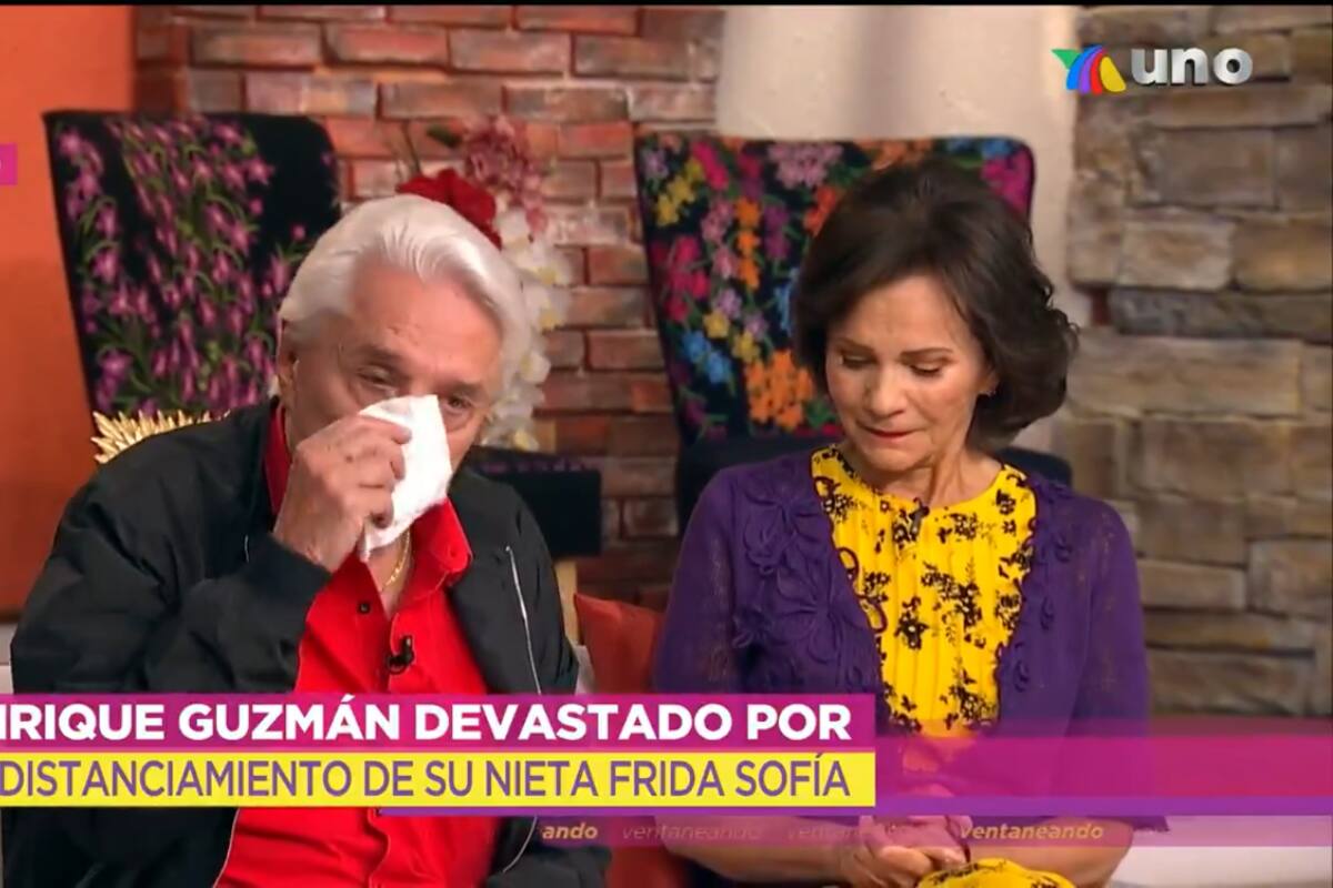 “No sé qué hacer”: Enrique Guzmán llora por las acusaciones de Frida Sofía