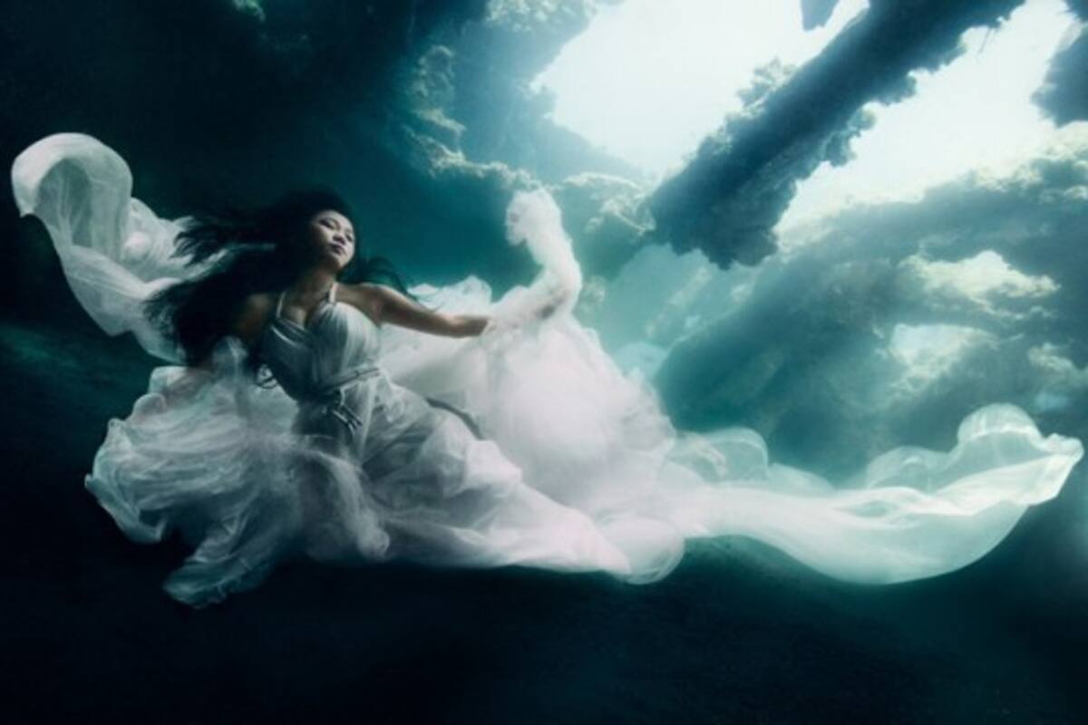 8 Fotografías de novias imposibles bajo el agua