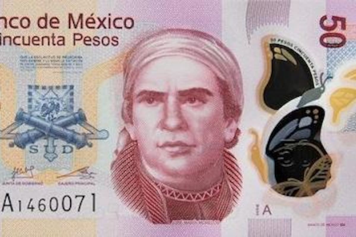 Banxico "jubilará" a José María Morelos del billete de 50 pesos y este será el nuevo "rostro"