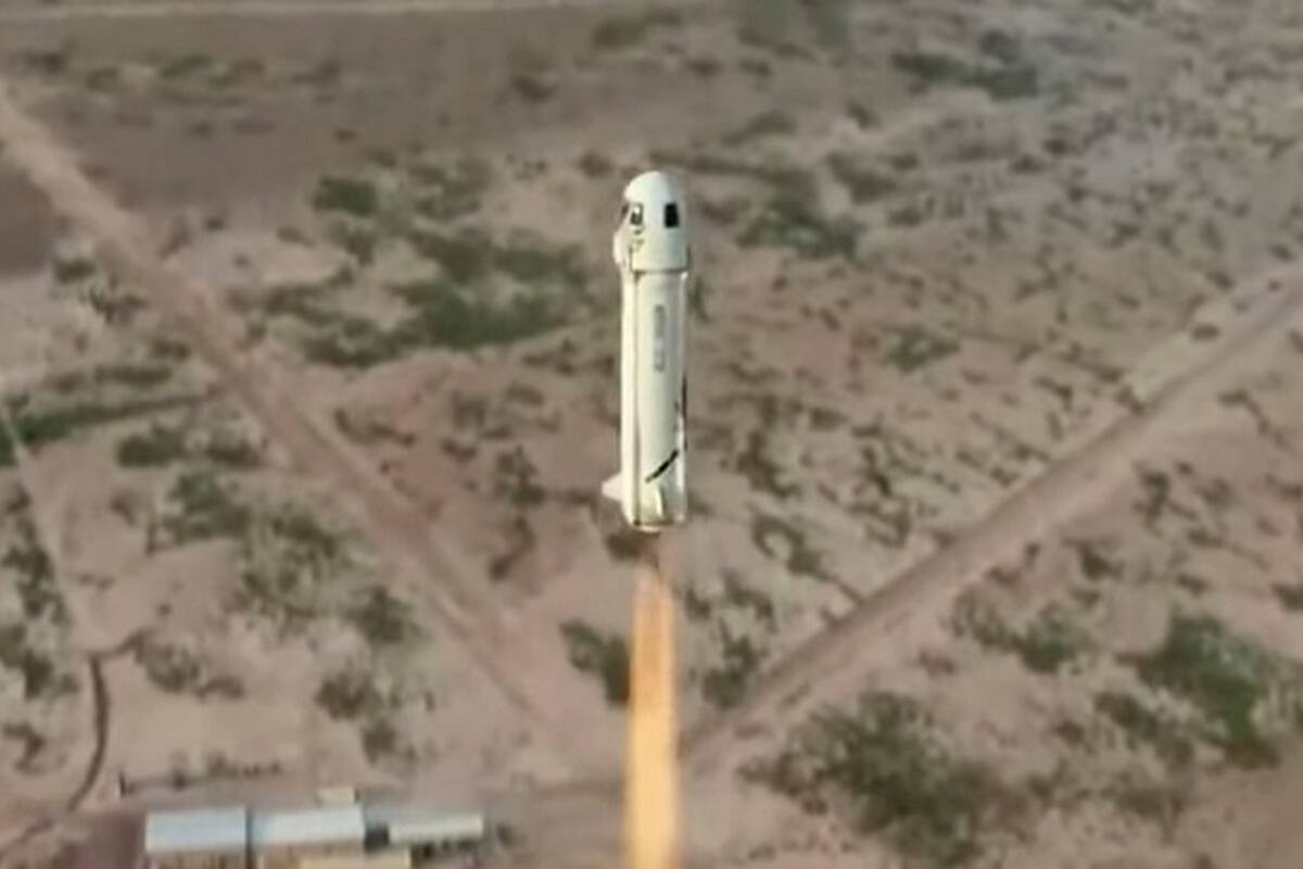 Jeff Bezos: cómo fue el viaje del multimillonario al espacio a bordo de su
nave New Shepard