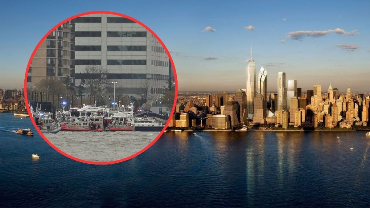 Avioneta aterriza de emergencia en el río Hudson y autoridades califican el rescate como “otro milagro” tras recordar un hecho similar en 2009 tras rescate sin víctimas