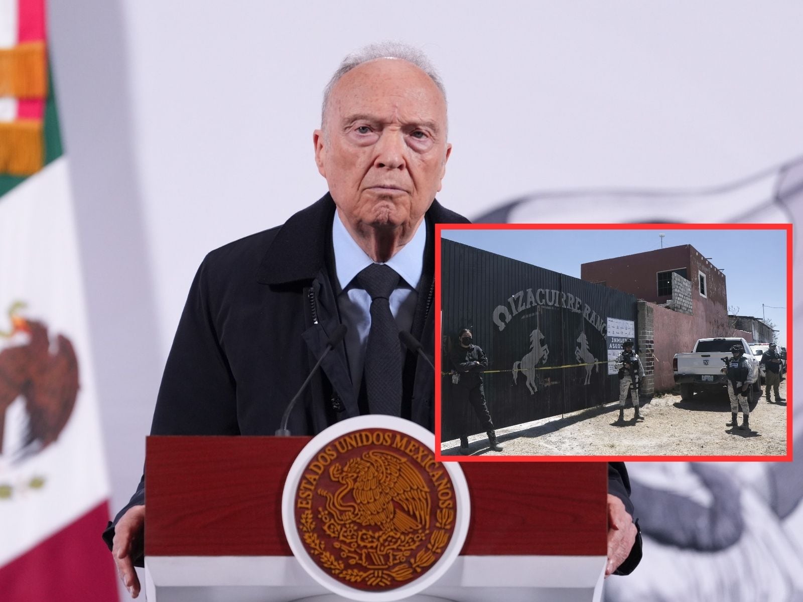 FGR no encuentra pruebas de cremación en rancho Izaguirre y pide a la UNAM opinión. | Crédito: Presidencia/Banco digital GH