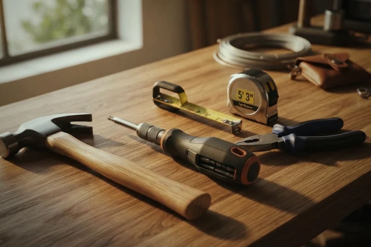 Las 5 herramientas indispensables que todo hogar necesita para enfrentar con éxito problemas comunes de plomería, carpintería y mantenimiento general y ahorrar dinero a mediano plazo