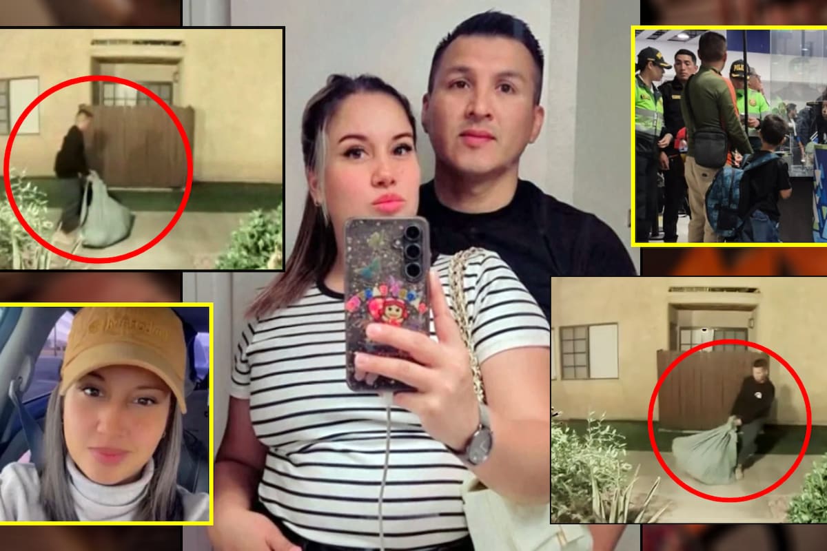 Encuentran cuerpo de Sheylla abandonado en un bosque y su esposo huye a Perú; lo captaron en VIDEO cargando una lona del tamaño de una persona