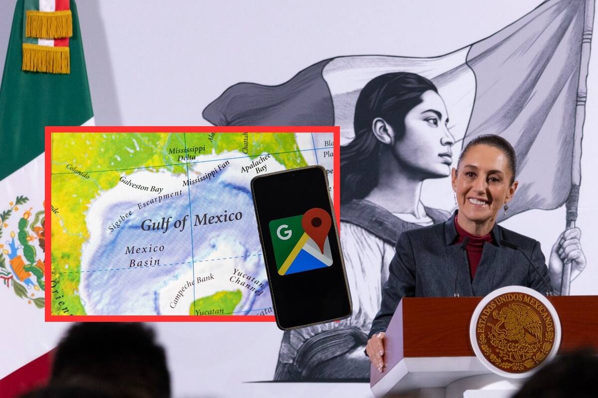 México enviará carta a Google para defender el nombre de “Golfo de México”: Sheinbaum