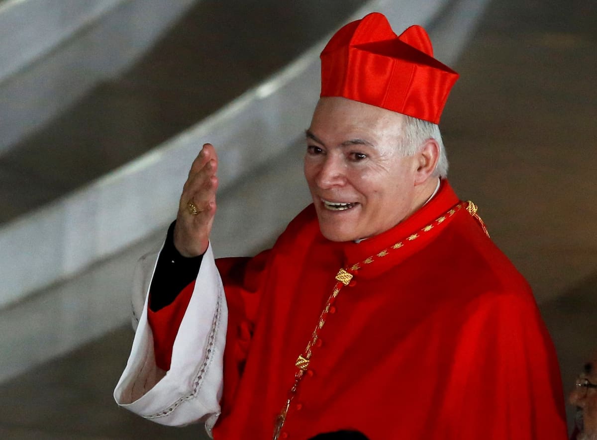 Cardenal Carlos Aguiar Retes (México, 75 años). Foto: Reuters