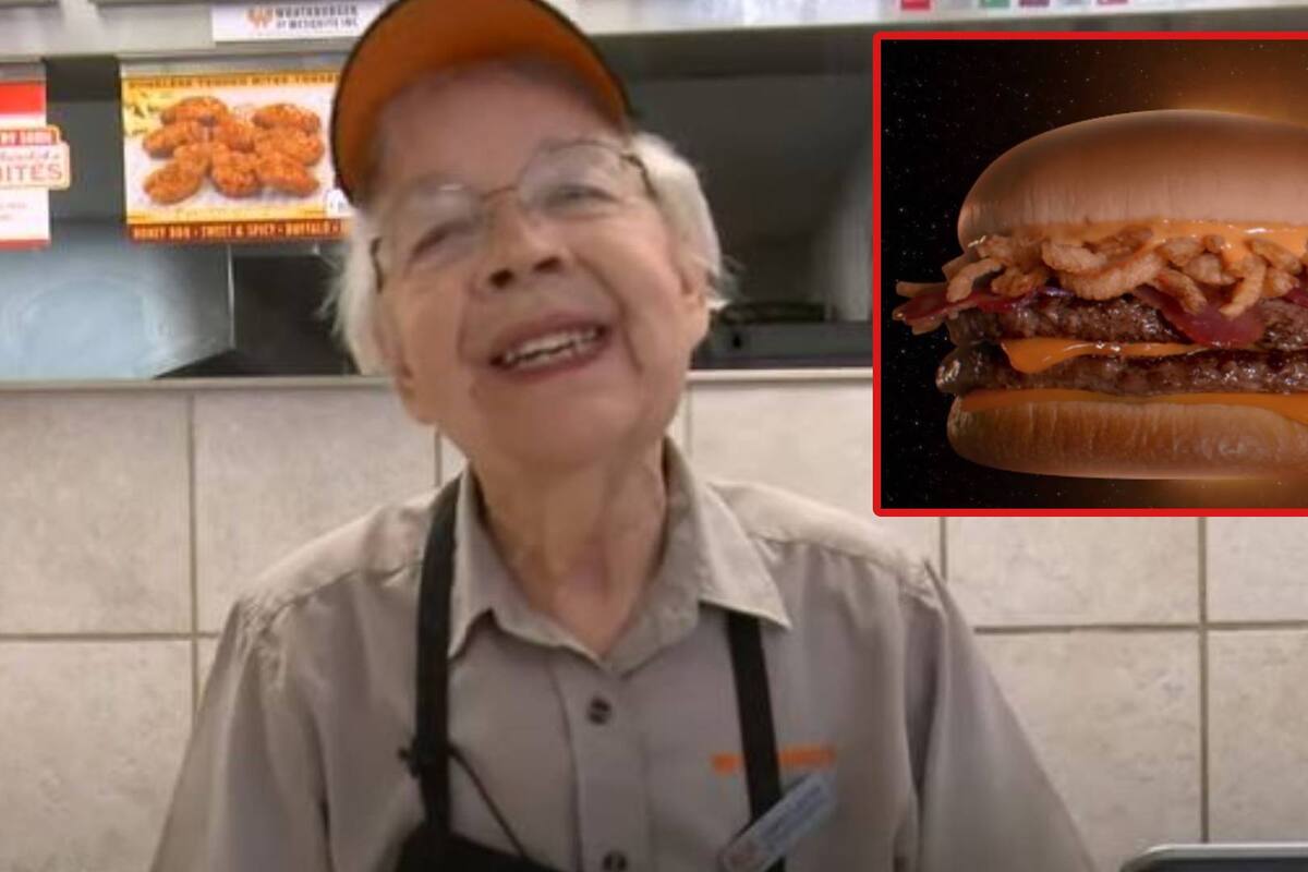 Mujer se jubila luego de 54 años de servicio en este restaurant popular de hamburguesas de EU