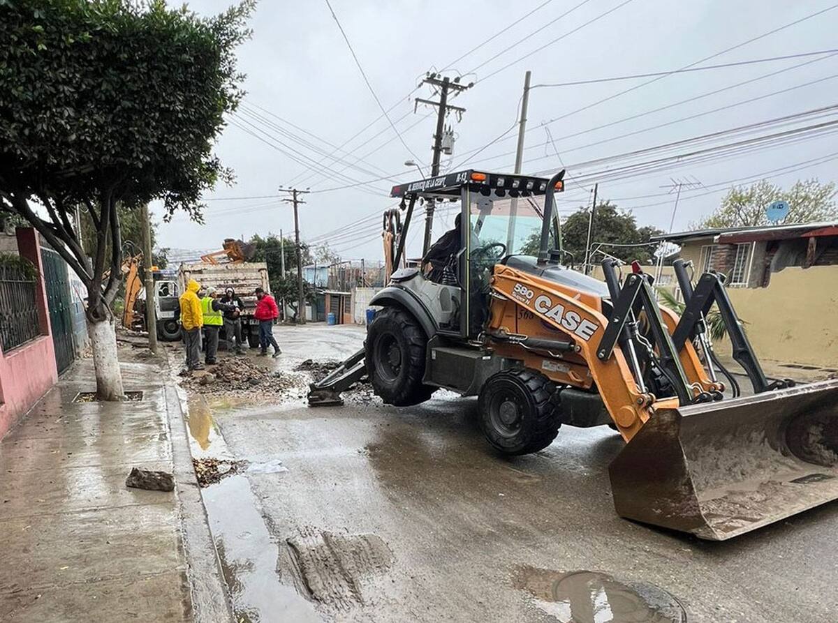 Las fugas afectan el suministro de más de 20 colonias de Tijuana.