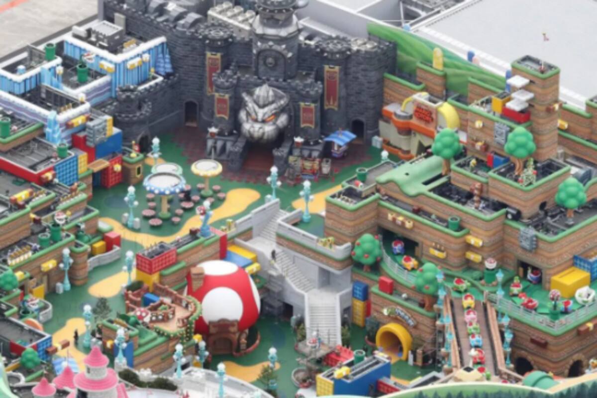 Parque de atracciones de Nintendo está casi listo