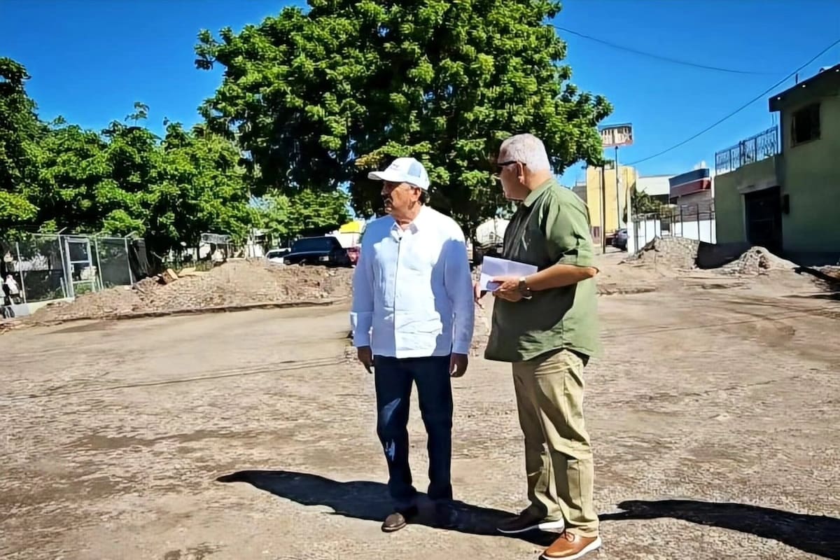 Encabeza Lamarque programa intensivo de rehabilitación de callejones en Cajeme