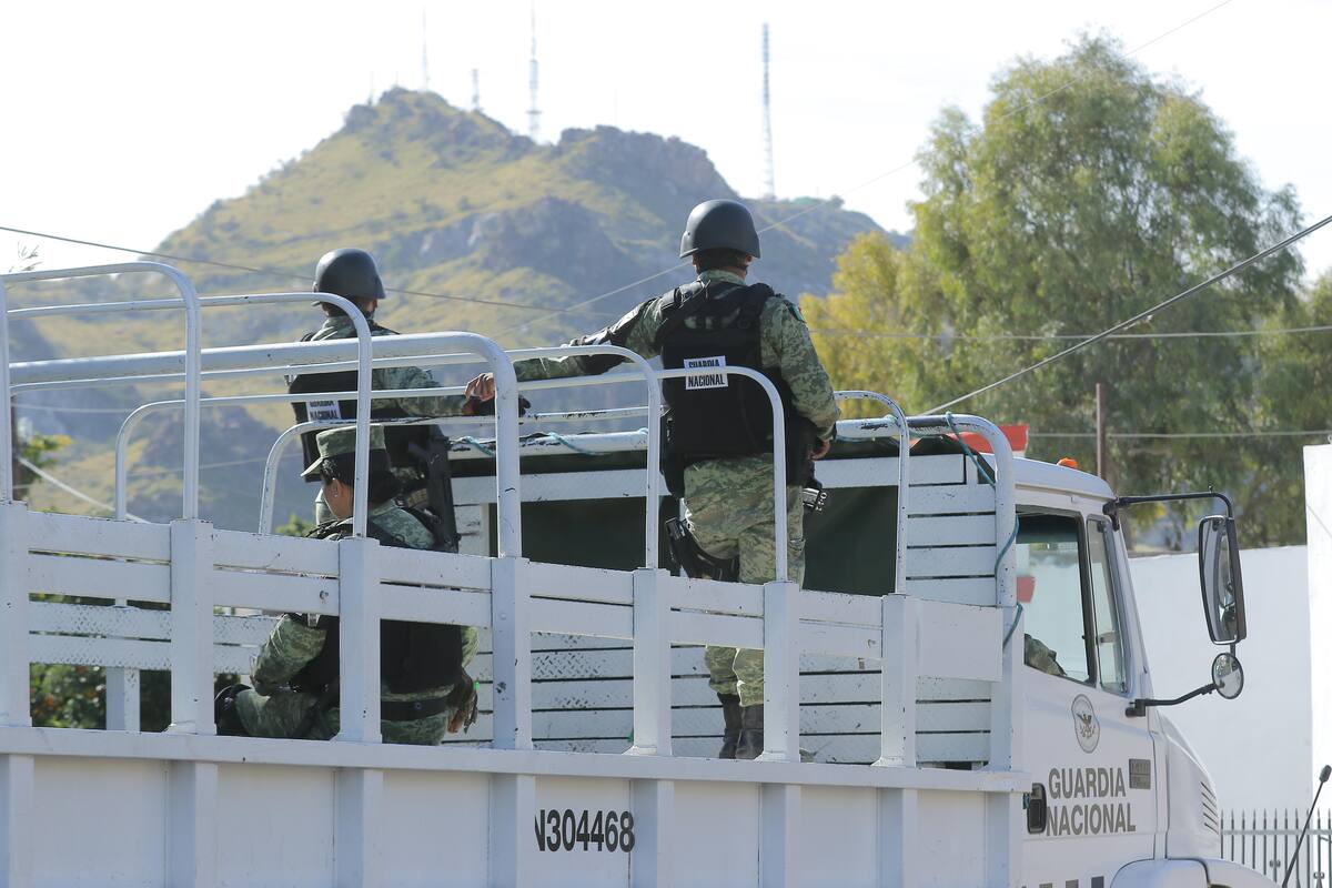 Fotografía ilustrativa de elementos de la Guardia Nacional. | Archivo digital GH