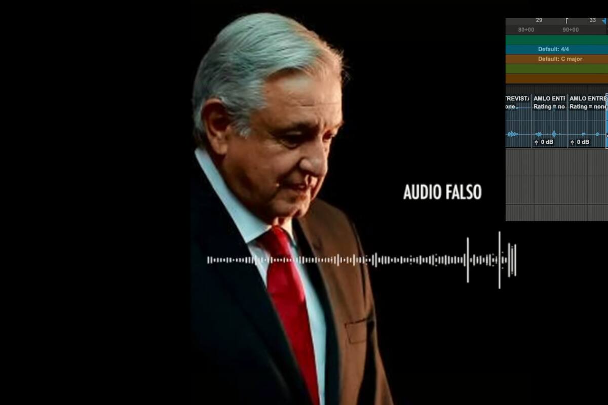 Audio falso de AMLO sobre 956 mdp circula en TikTok y revelan cómo se hizo