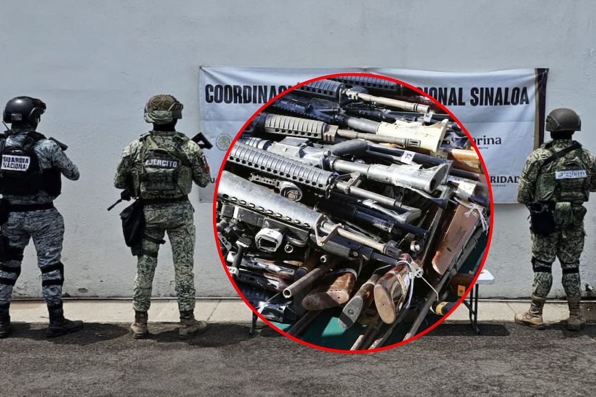 Récord histórico de decomisos de armas en México en 2025: gobierno de Sheinbaum asegura más de 12 mil 500 armas, Sinaloa concentra la mayor cifra por la pugna entre facciones del cártel, crece la presión de Estados Unidos y se refuerza la cooperación binacional contra el tráfico de armamento