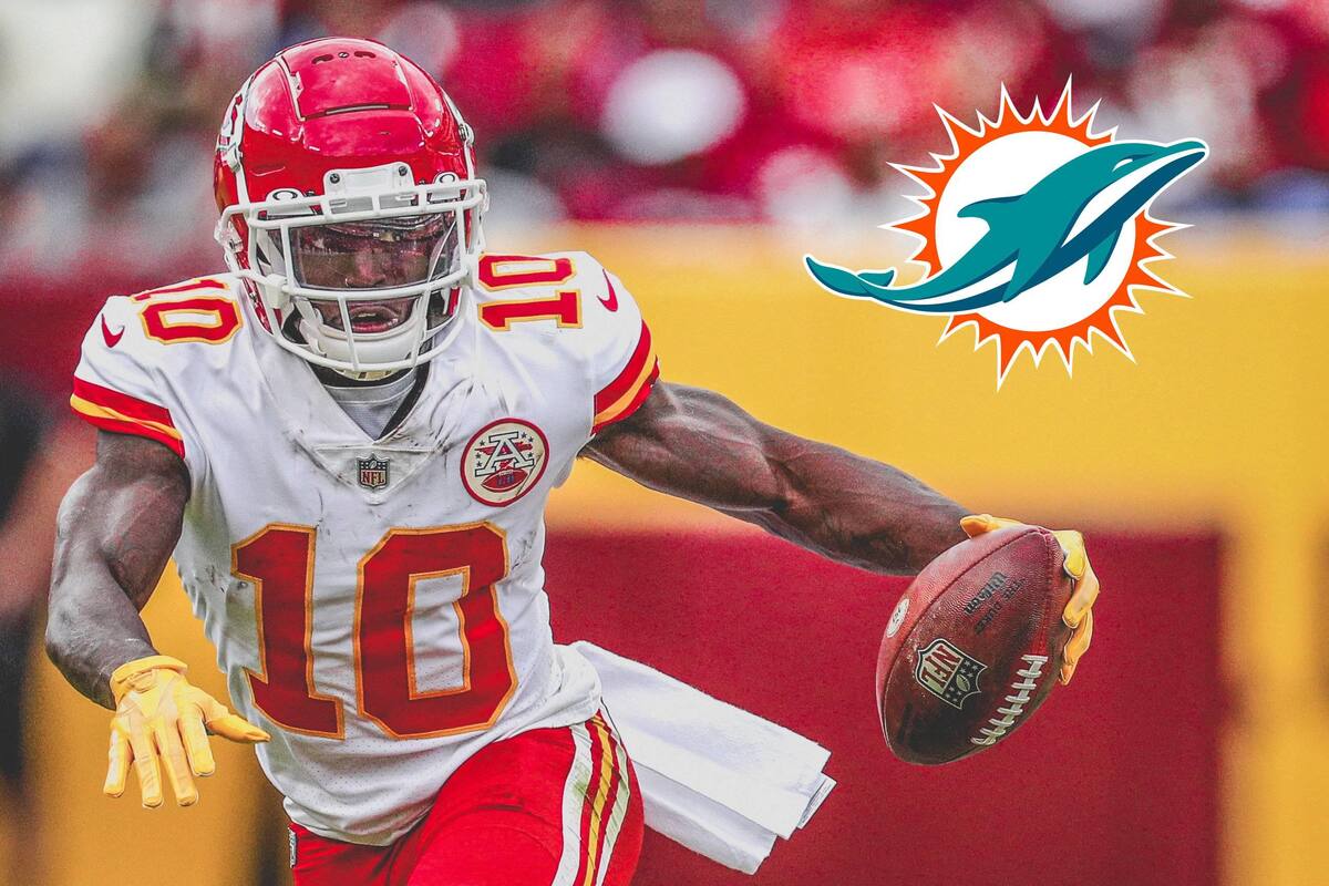 Bombazo en NFL: Tyreek Hill ya no es jugador de Chiefs; fue cambiado a Dolphins