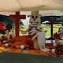 ¿Cómo es la decoración de Día de Muertos en la tumba de “El Mencho” que indigna en redes? Flores de cempasúchil y calaveras gigantes rodean la sepultura del exlíder del CJNG