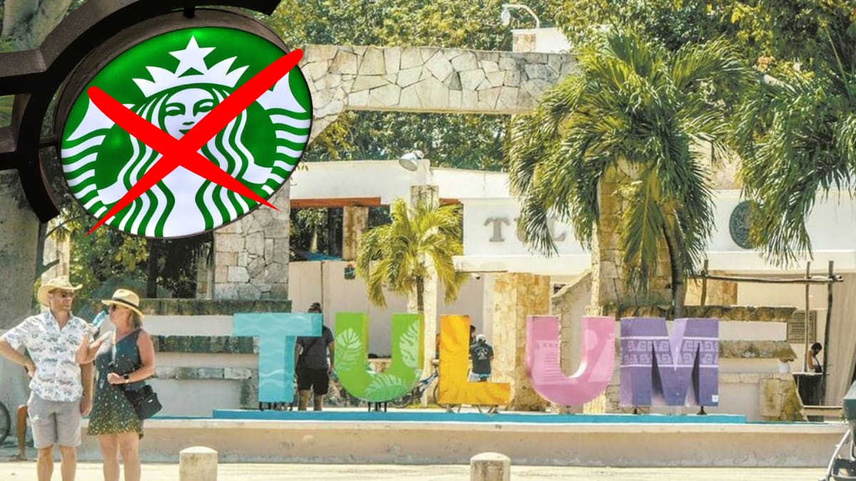 La caída del turismo golpea a Tulum, Starbucks cierra una sucursal tras 11 años mientras disminuyen los pasajeros del aeropuerto y Aeroméxico suspende sus vuelos